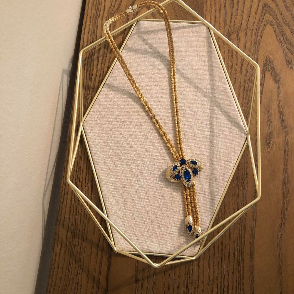 Gold Tone Statement Necklace